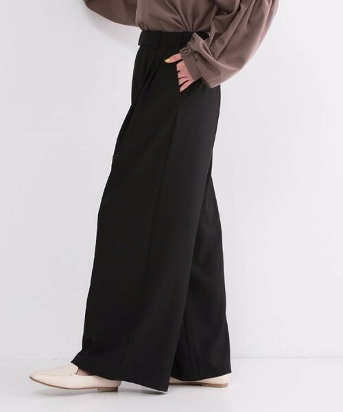 OPAQUE.CLIP / オペーク ドット クリップ パンツ | 美脚ストレッチ イージータックワイドパンツ【洗濯機OK】 | 詳細24