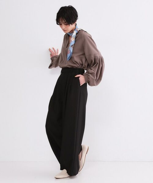 OPAQUE.CLIP / オペーク ドット クリップ パンツ | 美脚ストレッチ イージータックワイドパンツ【洗濯機OK】 | 詳細26