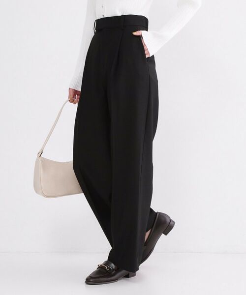 OPAQUE.CLIP / オペーク ドット クリップ パンツ | 美脚ストレッチストレートワイドパンツ【洗濯機OK】 | 詳細24