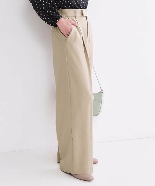 OPAQUE.CLIP / オペーク ドット クリップ パンツ | 美脚ストレッチストレートワイドパンツ【洗濯機OK】 | 詳細29