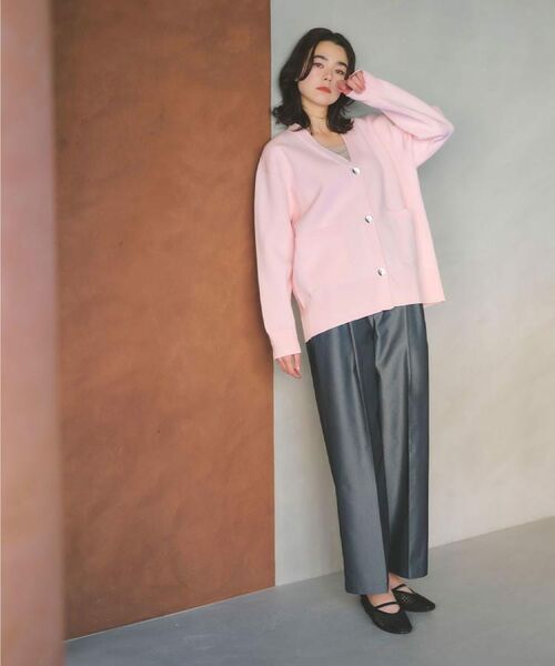 OPAQUE.CLIP / オペーク ドット クリップ パンツ | シャンブレータックチノワイド【洗濯機OK】 | 詳細17