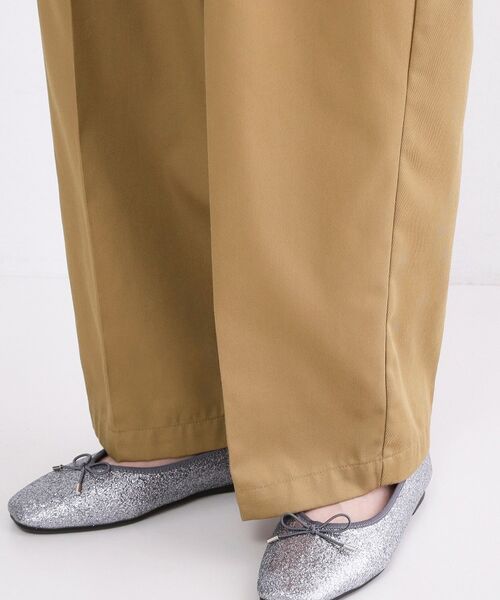 OPAQUE.CLIP / オペーク ドット クリップ パンツ | バレルレッグチノパンツ【洗濯機OK】 | 詳細28