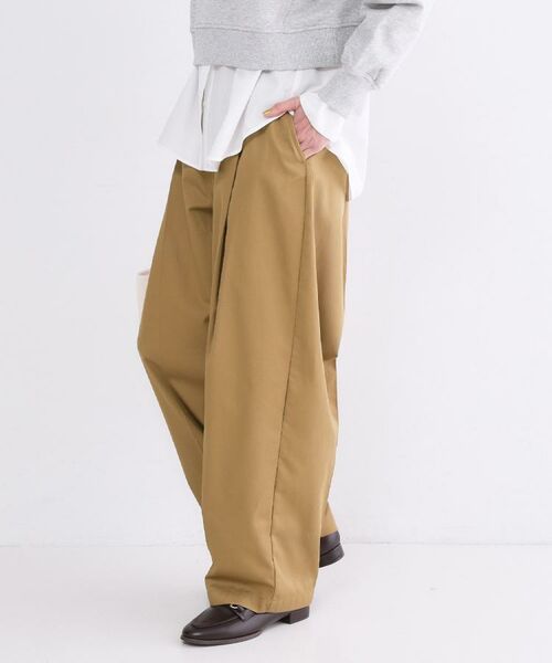 OPAQUE.CLIP / オペーク ドット クリップ パンツ | バレルレッグチノパンツ【洗濯機OK】 | 詳細29