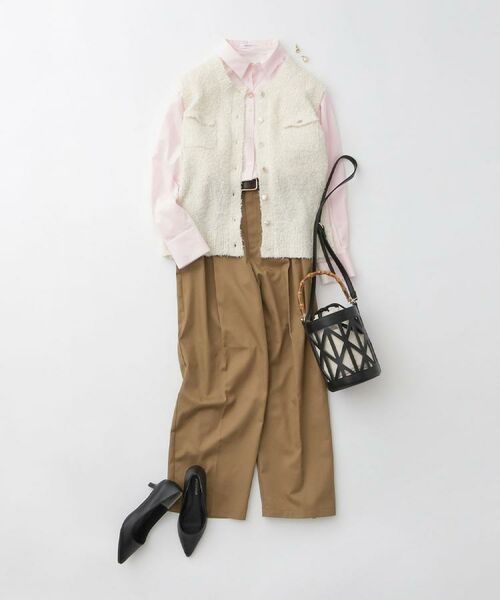 OPAQUE.CLIP / オペーク ドット クリップ パンツ | バレルレッグチノパンツ【洗濯機OK】 | 詳細30