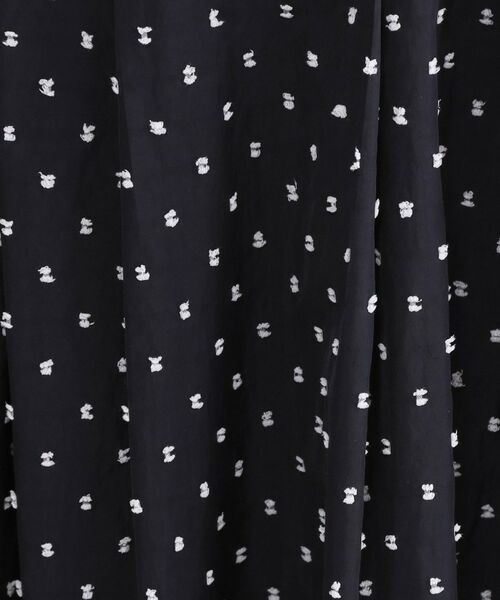 OPAQUE.CLIP / オペーク ドット クリップ ロング・マキシ丈スカート | ドビードットタックフレアスカート【洗濯機OK】 | 詳細15