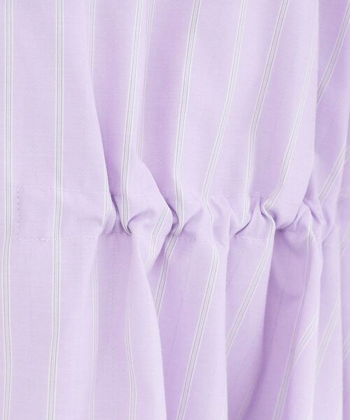 OPAQUE.CLIP / オペーク ドット クリップ シャツ・ブラウス | ストライプペプラムデザインブラウス【洗濯機OK】 | 詳細29