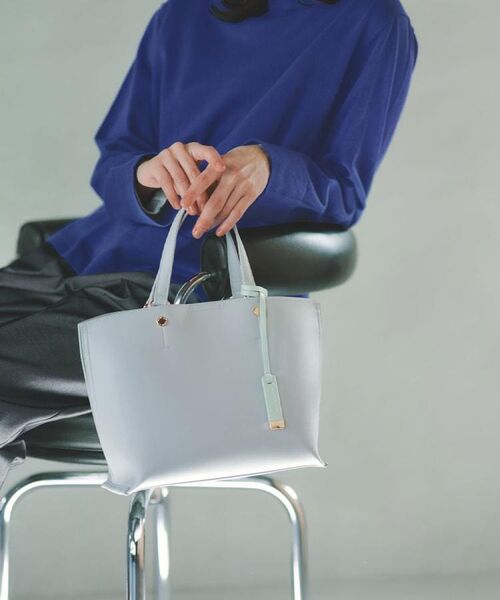 OPAQUE.CLIP / オペーク ドット クリップ トートバッグ | 名品バイカラーミドルトート | 詳細27