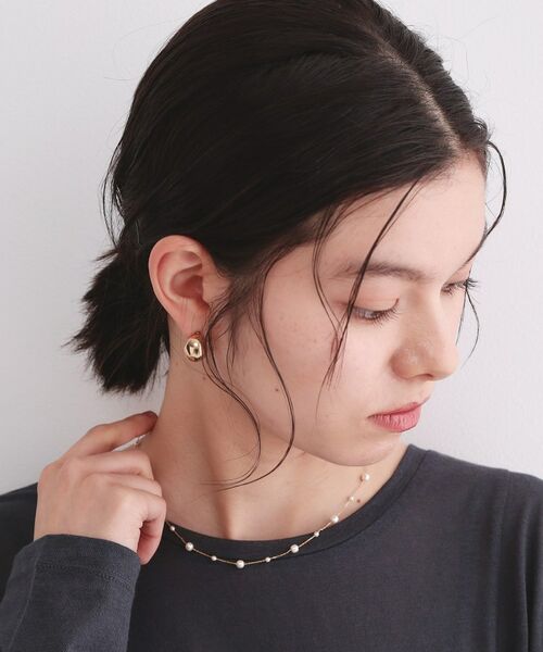 OPAQUE.CLIP / オペーク ドット クリップ ネックレス・ペンダント・チョーカー | フェイクパール華奢ネックレス | 詳細5