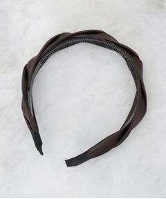 OPAQUE.CLIP / オペーク ドット クリップ ヘアアクセサリー | サテンねじりデザインカチューシャ