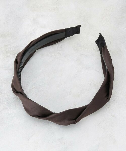 OPAQUE.CLIP / オペーク ドット クリップ ヘアアクセサリー | サテンねじりデザインカチューシャ | 詳細2