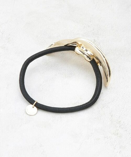 OPAQUE.CLIP / オペーク ドット クリップ ヘアアクセサリー | ニュアンスメタルパーツヘアゴム | 詳細2