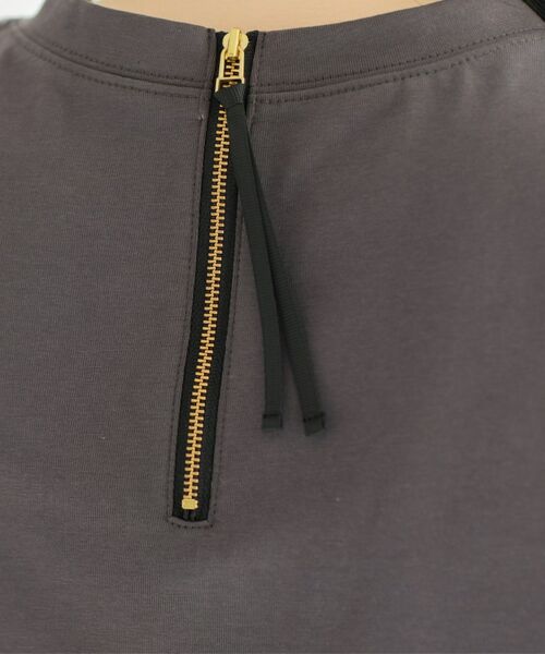 OPAQUE.CLIP / オペーク ドット クリップ カットソー | ペプラム切替ドッキングトップス | 詳細29