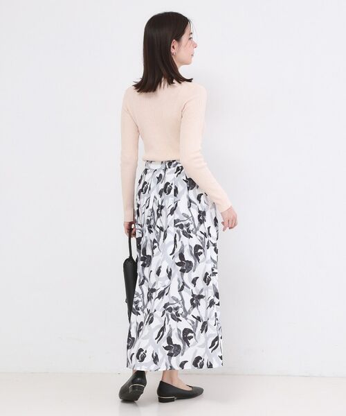 OPAQUE.CLIP / オペーク ドット クリップ ニット・セーター | ラメリブニット【洗濯機OK】 | 詳細3