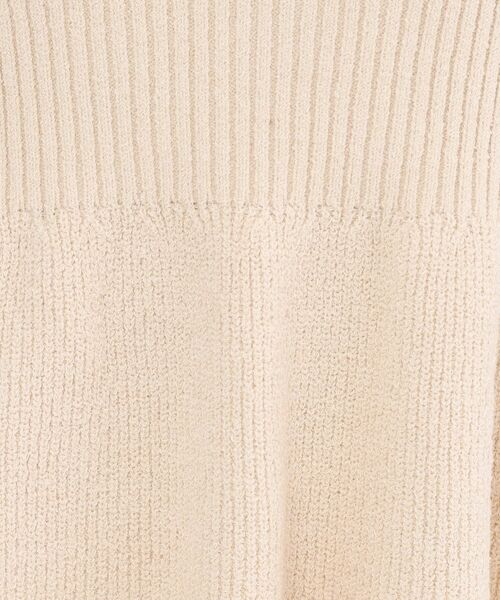 OPAQUE.CLIP / オペーク ドット クリップ キャミソール・チューブトップ | ニットペプラムキャミソール【洗濯機OK】 | 詳細4