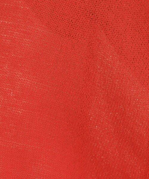 OPAQUE.CLIP / オペーク ドット クリップ ニット・セーター | 麻混リラクシーニット【洗濯機OK】 | 詳細12