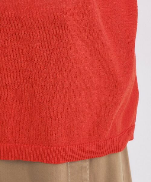 OPAQUE.CLIP / オペーク ドット クリップ ニット・セーター | 麻混リラクシーニット【洗濯機OK】 | 詳細18