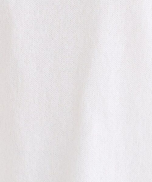 OPAQUE.CLIP / オペーク ドット クリップ ニット・セーター | 麻混リラクシーニット【洗濯機OK】 | 詳細4