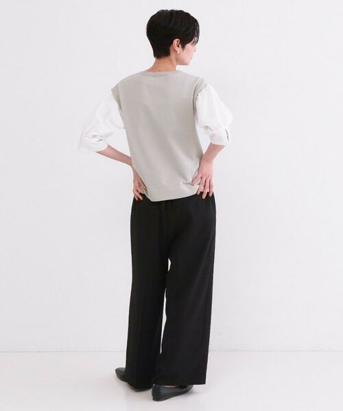 OPAQUE.CLIP / オペーク ドット クリップ ニット・セーター | ボリュームスリーブドッキングニット | 詳細11