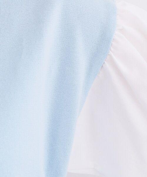 OPAQUE.CLIP / オペーク ドット クリップ ニット・セーター | ボリュームスリーブドッキングニット | 詳細16