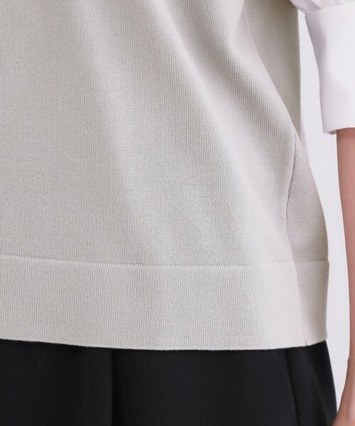 OPAQUE.CLIP / オペーク ドット クリップ ニット・セーター | ボリュームスリーブドッキングニット | 詳細22