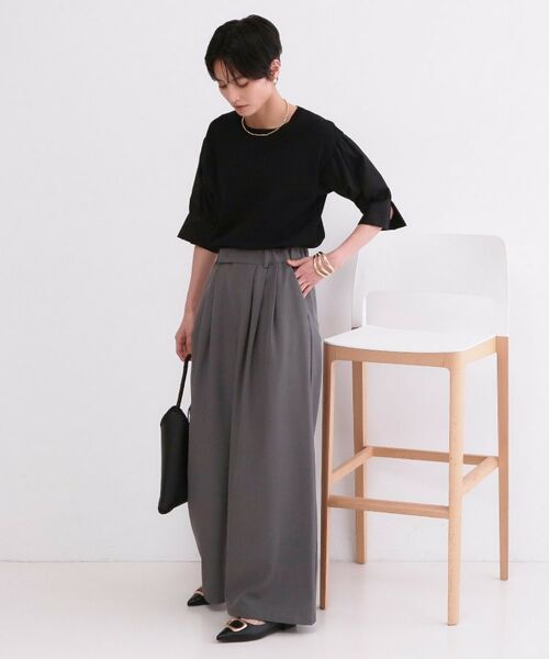 OPAQUE.CLIP / オペーク ドット クリップ ニット・セーター | ボリュームスリーブドッキングニット | 詳細26