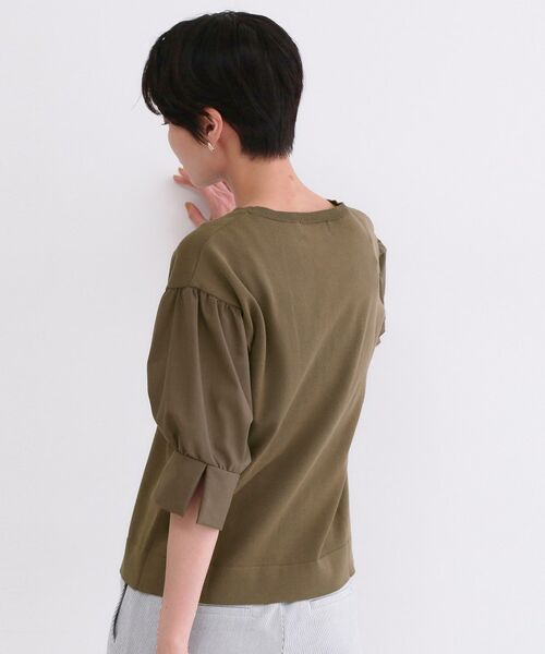 OPAQUE.CLIP / オペーク ドット クリップ ニット・セーター | ボリュームスリーブドッキングニット | 詳細5