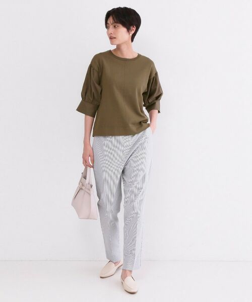 OPAQUE.CLIP / オペーク ドット クリップ ニット・セーター | ボリュームスリーブドッキングニット | 詳細6