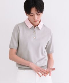 OPAQUE.CLIP / オペーク ドット クリップ ニット・セーター | 2WAY衿付きニット【洗濯機OK】