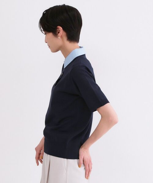 OPAQUE.CLIP / オペーク ドット クリップ ニット・セーター | 2WAY衿付きニット【洗濯機OK】 | 詳細20