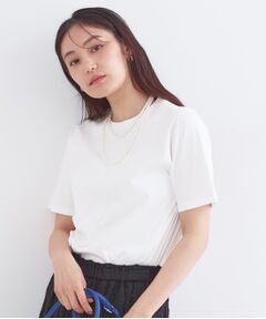 OPAQUE.CLIP / オペーク ドット クリップ Tシャツ | オーガニックコットン混ベーシックTシャツ【洗濯機OK】