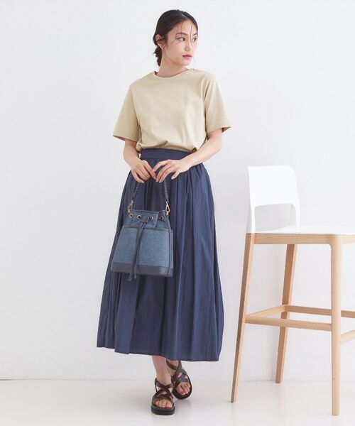 OPAQUE.CLIP / オペーク ドット クリップ Tシャツ | オーガニックコットン混ベーシックTシャツ【洗濯機OK】 | 詳細10