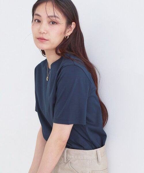 OPAQUE.CLIP / オペーク ドット クリップ Tシャツ | オーガニックコットン混ベーシックTシャツ【洗濯機OK】 | 詳細13