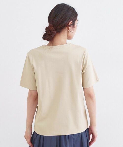 OPAQUE.CLIP / オペーク ドット クリップ Tシャツ | オーガニックコットン混ベーシックTシャツ【洗濯機OK】 | 詳細19
