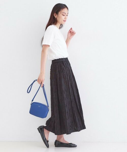 OPAQUE.CLIP / オペーク ドット クリップ Tシャツ | オーガニックコットン混ベーシックTシャツ【洗濯機OK】 | 詳細3