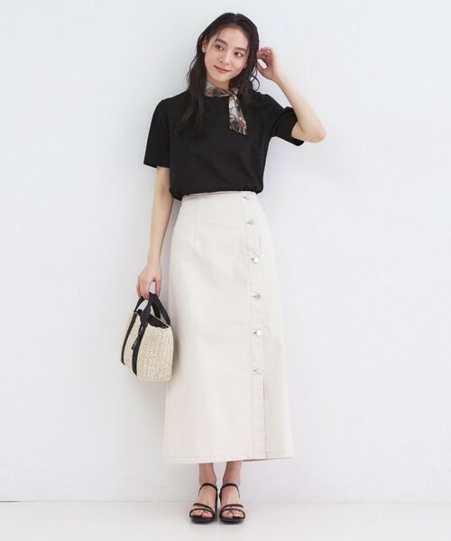 OPAQUE.CLIP / オペーク ドット クリップ Tシャツ | オーガニックコットン混ベーシックTシャツ【洗濯機OK】 | 詳細6