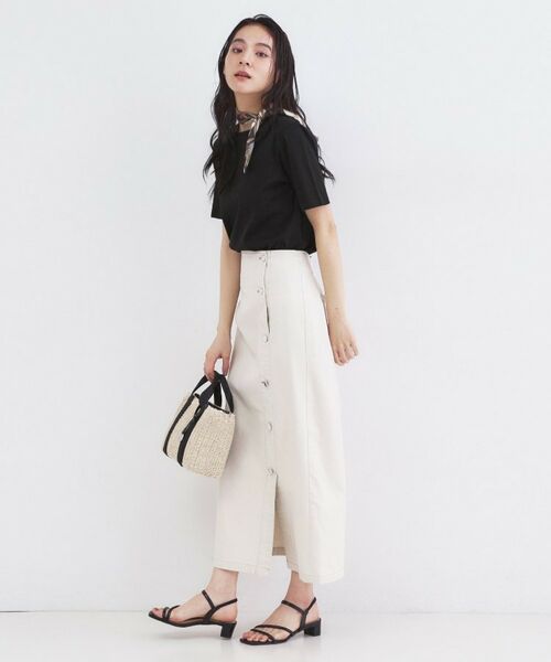 OPAQUE.CLIP / オペーク ドット クリップ Tシャツ | オーガニックコットン混ベーシックTシャツ【洗濯機OK】 | 詳細7