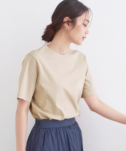 OPAQUE.CLIP / オペーク ドット クリップ Tシャツ | オーガニックコットン混ベーシックTシャツ【洗濯機OK】 | 詳細9