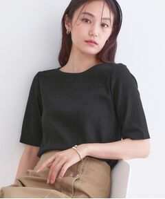 OPAQUE.CLIP / オペーク ドット クリップ カットソー | ベーシックリブボートネックカットソー【洗濯機OK】