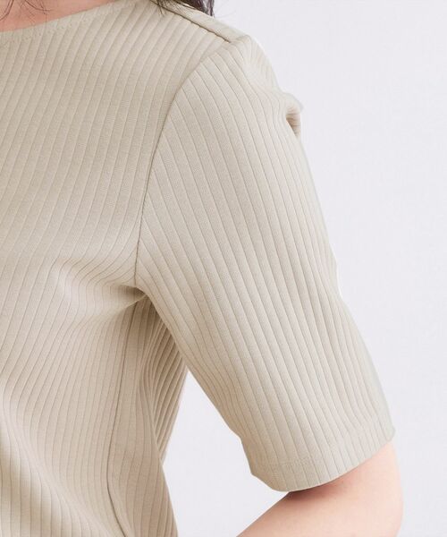 OPAQUE.CLIP / オペーク ドット クリップ カットソー | ベーシックリブボートネックカットソー【洗濯機OK】 | 詳細22