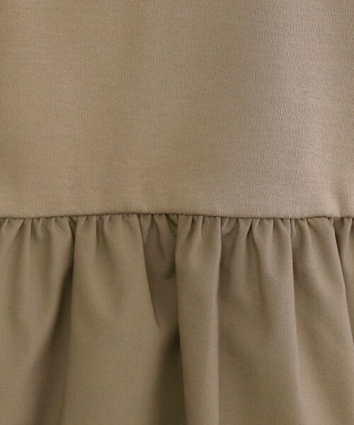 OPAQUE.CLIP / オペーク ドット クリップ カットソー | ペプラムドッキングカットソー【洗濯機OK】 | 詳細16