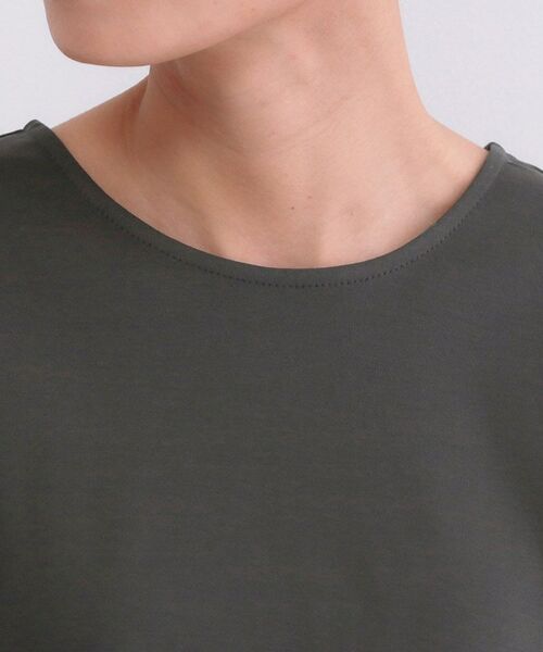 OPAQUE.CLIP / オペーク ドット クリップ カットソー | ペプラムドッキングカットソー【洗濯機OK】 | 詳細20