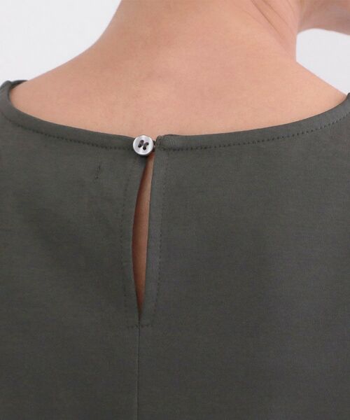 OPAQUE.CLIP / オペーク ドット クリップ カットソー | ペプラムドッキングカットソー【洗濯機OK】 | 詳細21