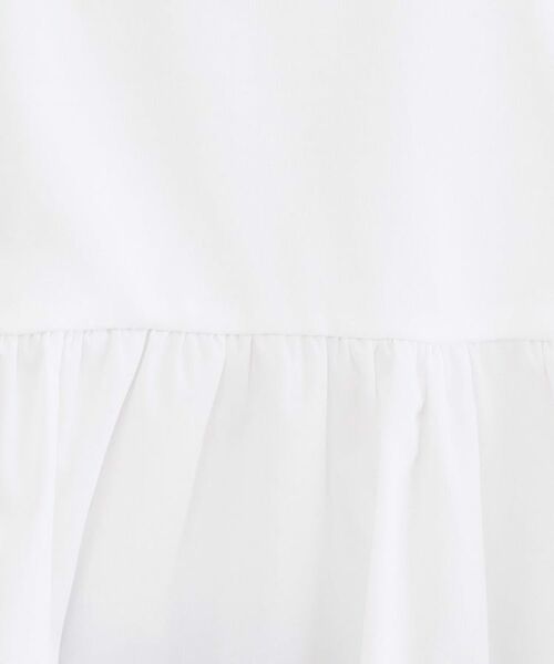 OPAQUE.CLIP / オペーク ドット クリップ カットソー | ペプラムドッキングカットソー【洗濯機OK】 | 詳細4