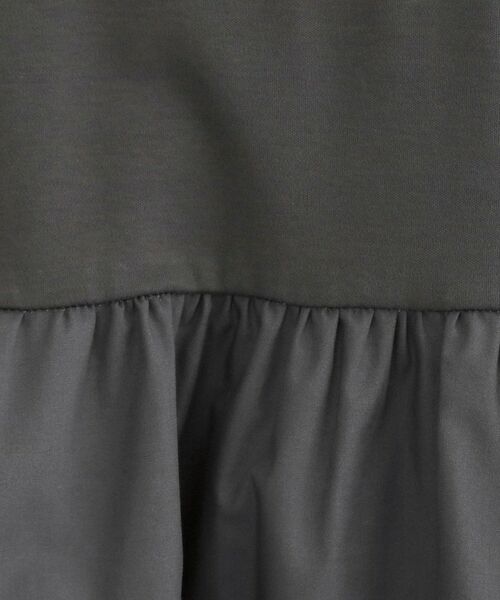 OPAQUE.CLIP / オペーク ドット クリップ カットソー | ペプラムドッキングカットソー【洗濯機OK】 | 詳細8