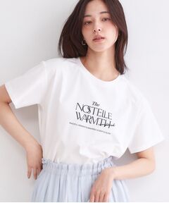 OPAQUE.CLIP / オペーク ドット クリップ Tシャツ | ロゴプリント＆刺繍Tシャツ【洗濯機OK】