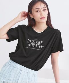 OPAQUE.CLIP / オペーク ドット クリップ Tシャツ | ロゴプリント＆刺繍Tシャツ【洗濯機OK】