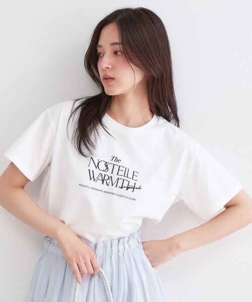 OPAQUE.CLIP / オペーク ドット クリップ Tシャツ | ロゴプリント＆刺繍Tシャツ【洗濯機OK】 | 詳細1