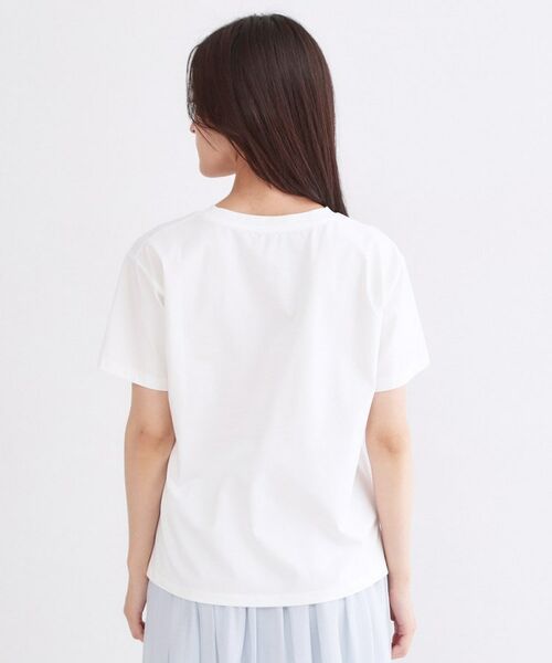 OPAQUE.CLIP / オペーク ドット クリップ Tシャツ | ロゴプリント＆刺繍Tシャツ【洗濯機OK】 | 詳細11