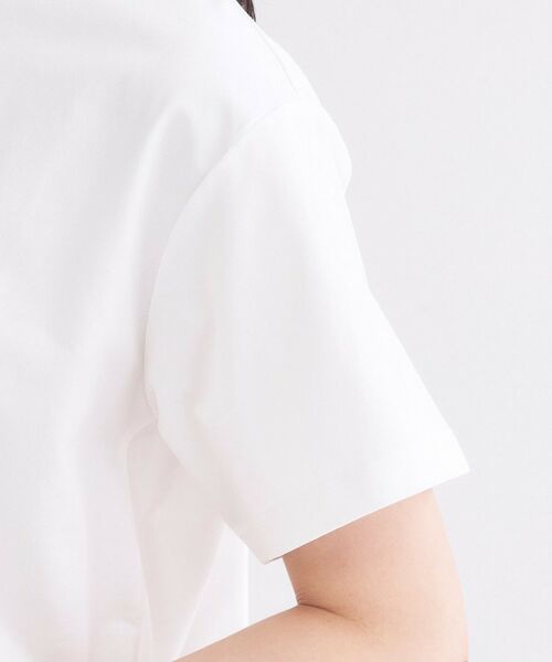 OPAQUE.CLIP / オペーク ドット クリップ Tシャツ | ロゴプリント＆刺繍Tシャツ【洗濯機OK】 | 詳細13