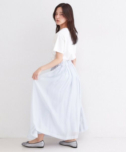 OPAQUE.CLIP / オペーク ドット クリップ Tシャツ | ロゴプリント＆刺繍Tシャツ【洗濯機OK】 | 詳細3